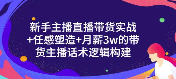 一群宝宝·新手主播直播带货实战+信任感塑造+月薪3w的带货主播话术逻辑构建插图